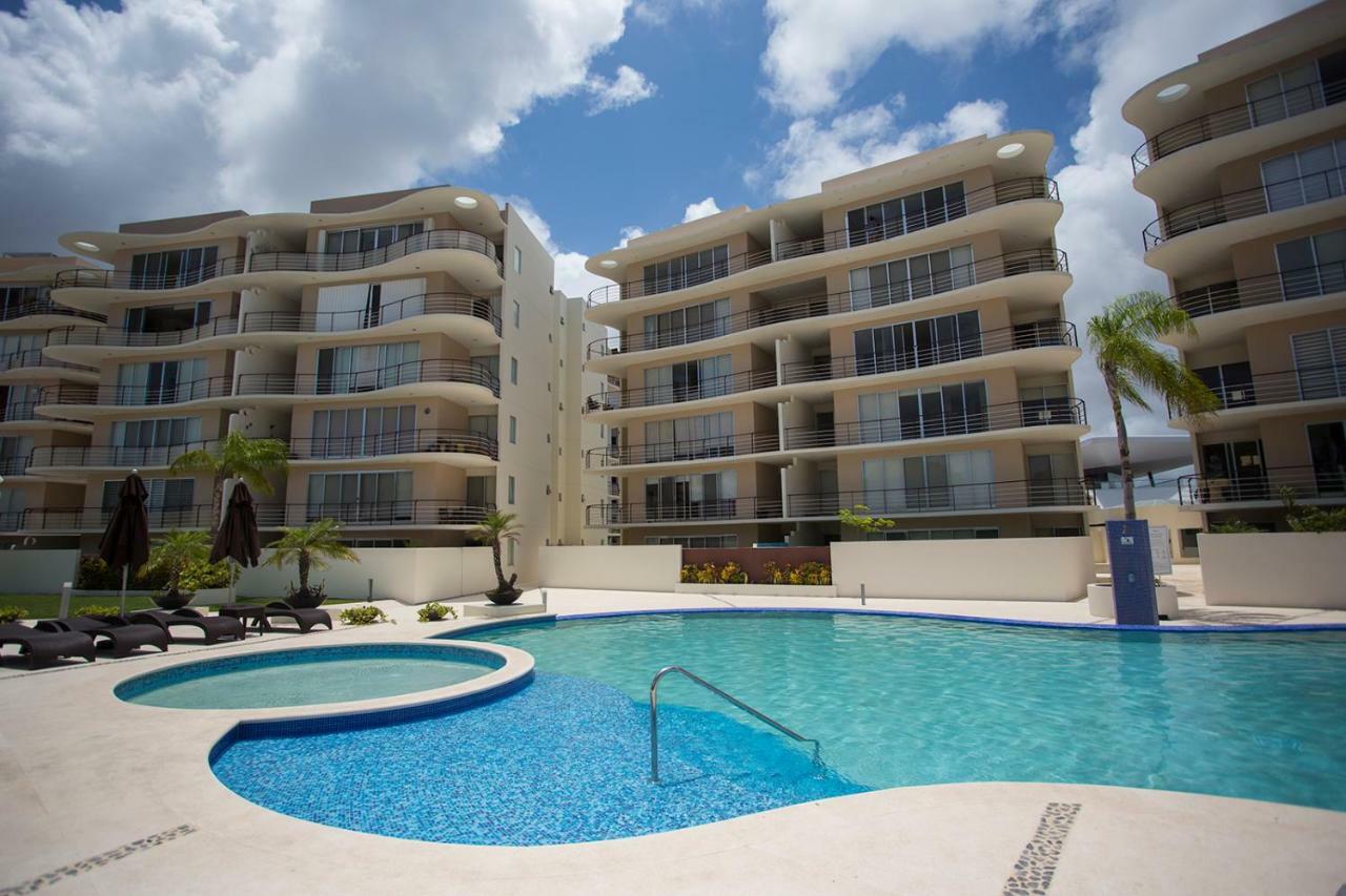 3Br Apt With Pool Cancún Extérieur photo
