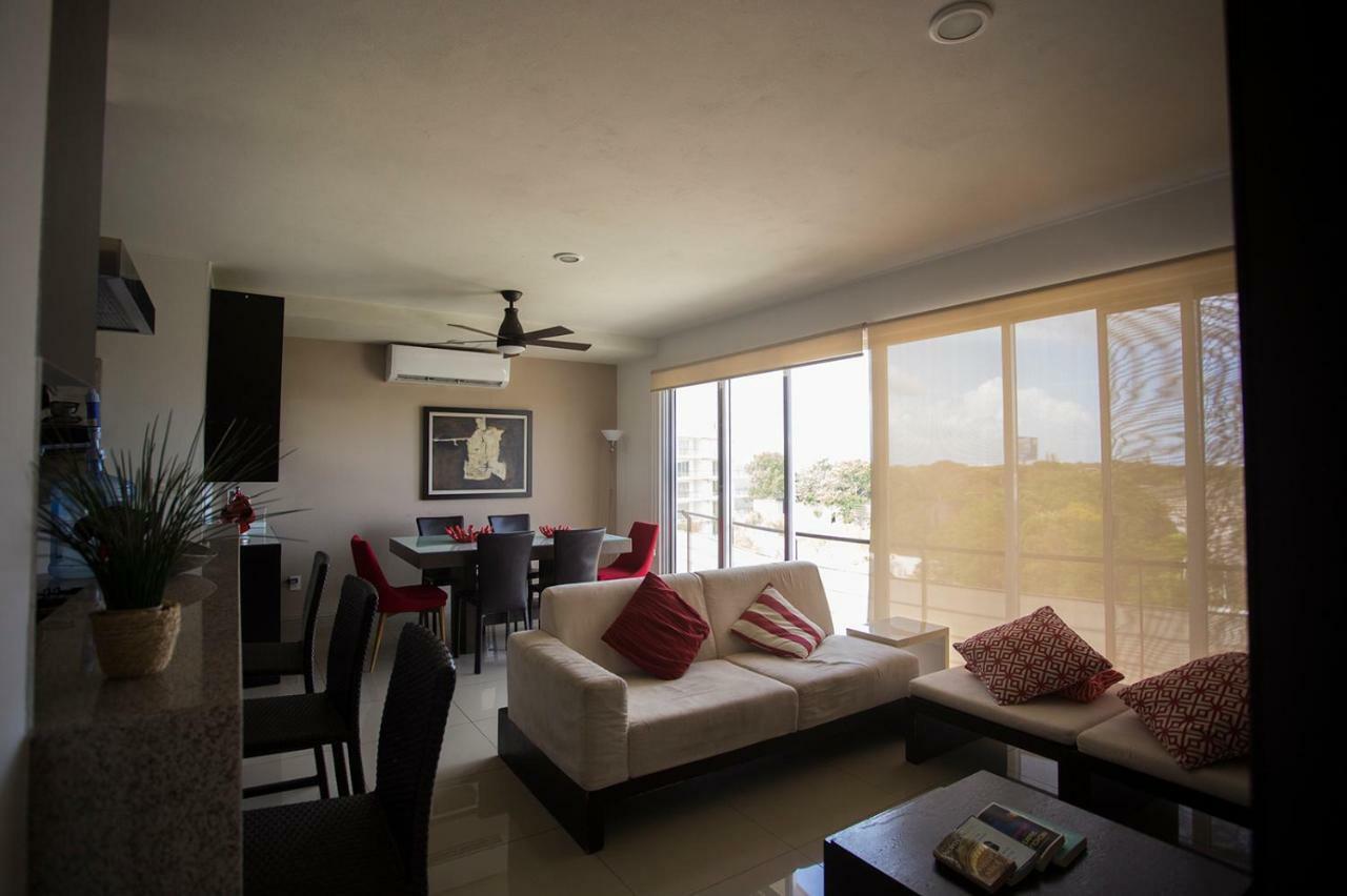 3Br Apt With Pool Cancún Extérieur photo