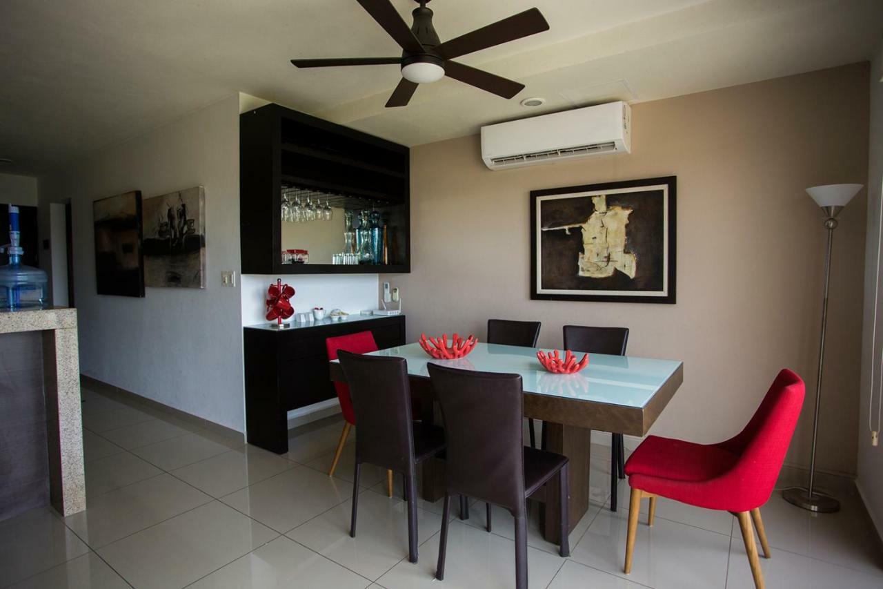 3Br Apt With Pool Cancún Extérieur photo